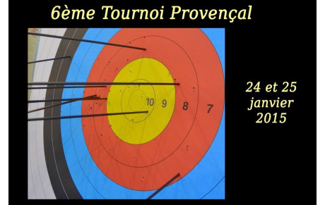 6ème Tournoi Provencal 24-25/01/15